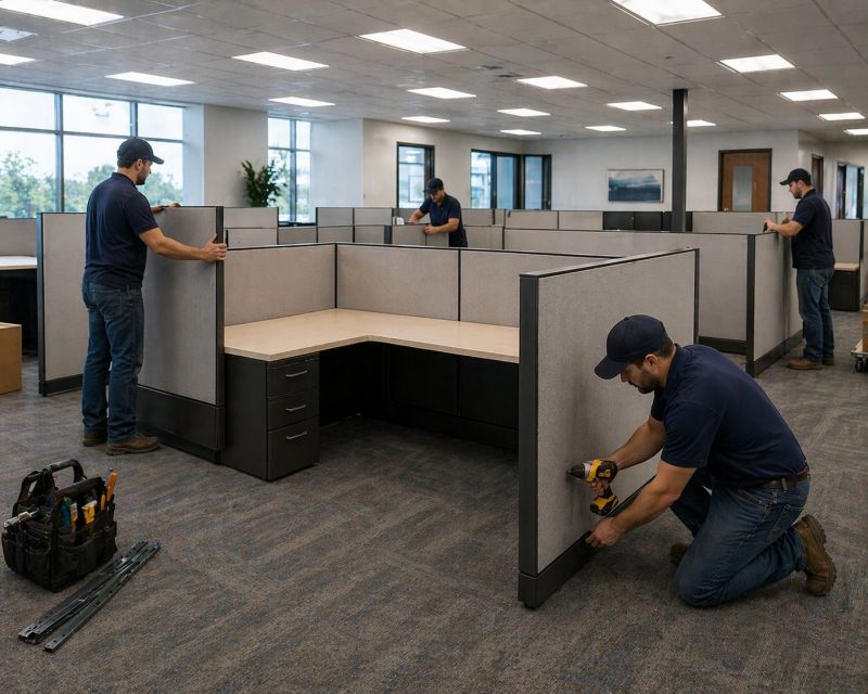 Cubicle Installation in Olathe, KS
